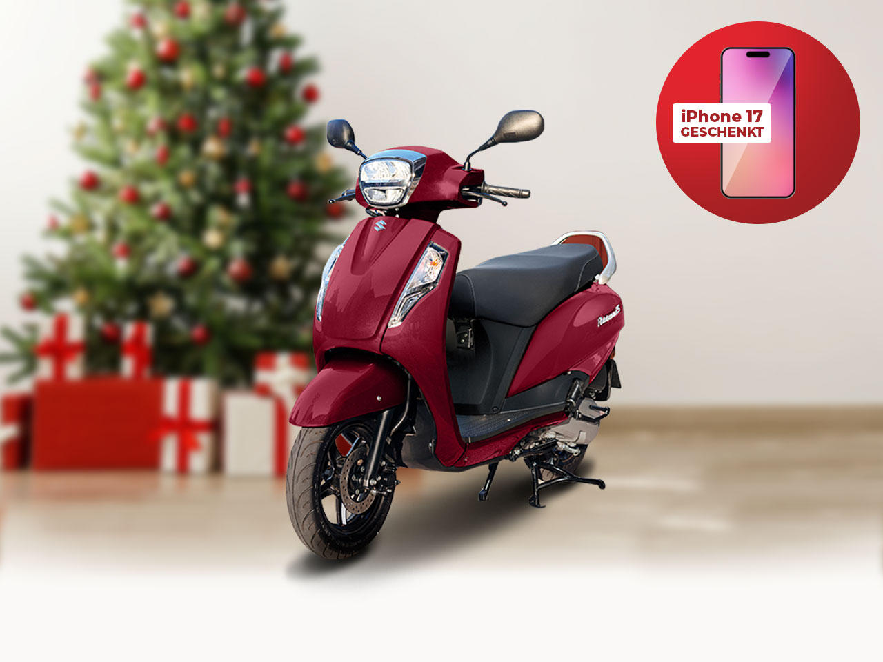 Suzuki-Roller Address 125 4-Taktmotor