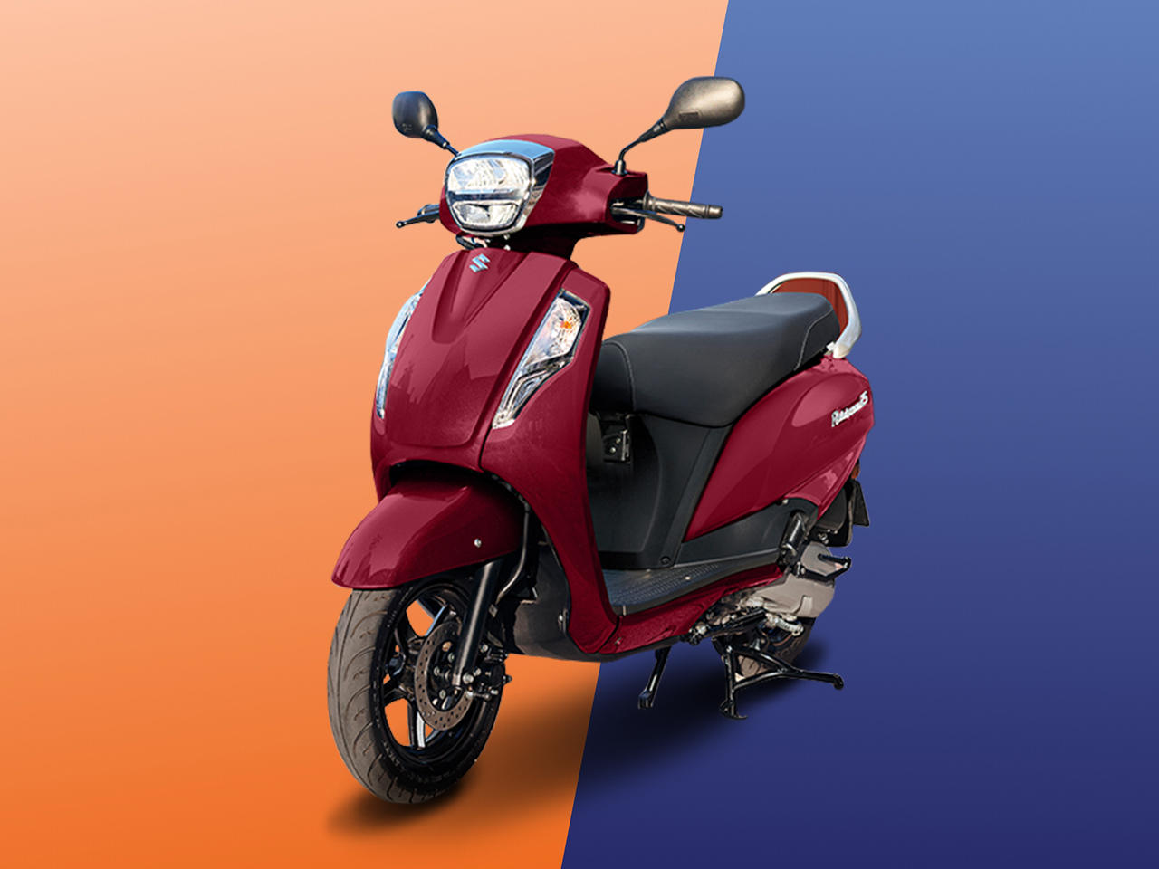 Suzuki-Roller Address 125 4-Taktmotor