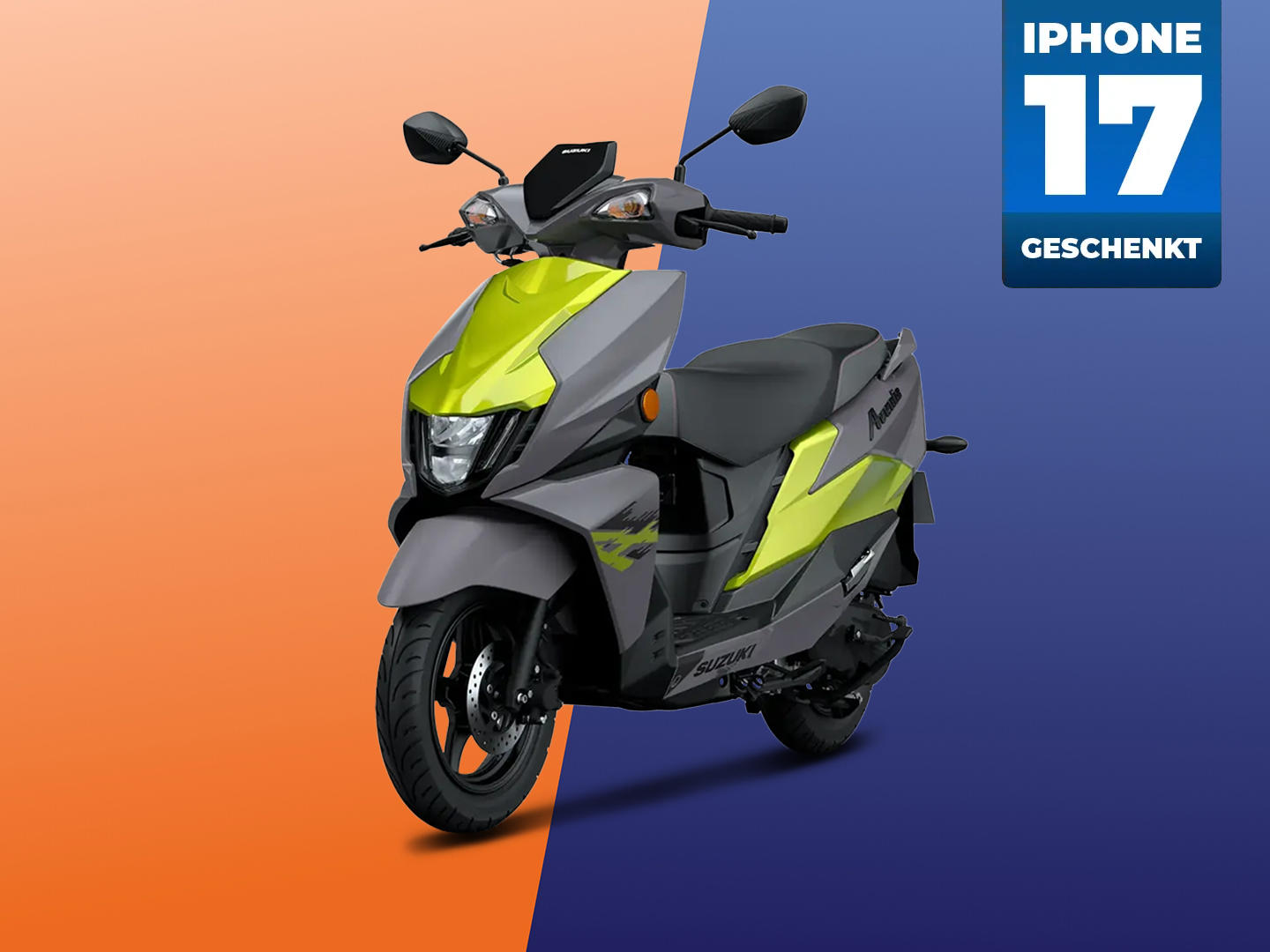 Suzuki-Roller Avenis 125 4-Taktmotor