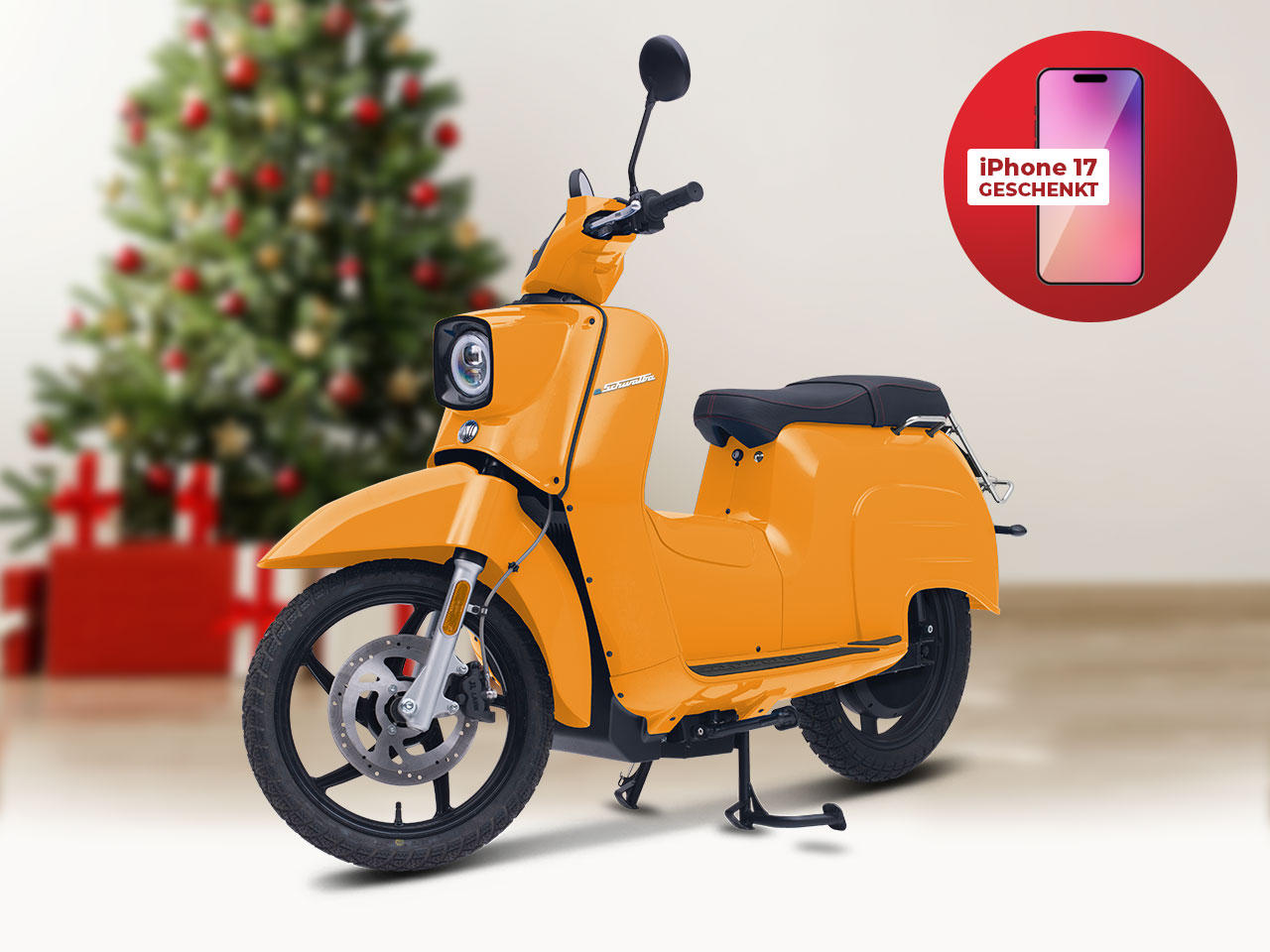 eSchwalbe 50er 45 km/h 100% Elektrisch