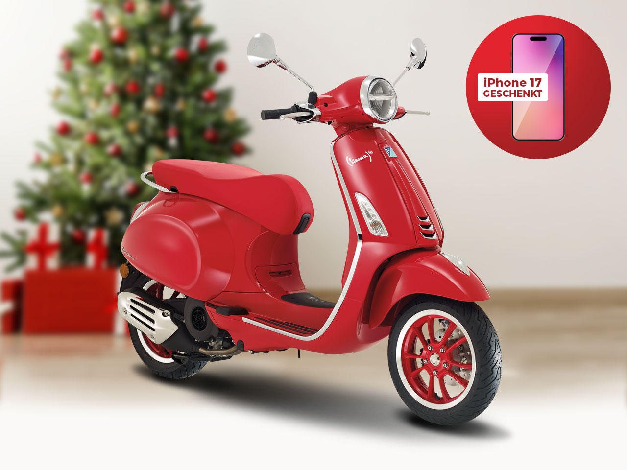 Vespa Primavera Product RED 50 4T i-get
