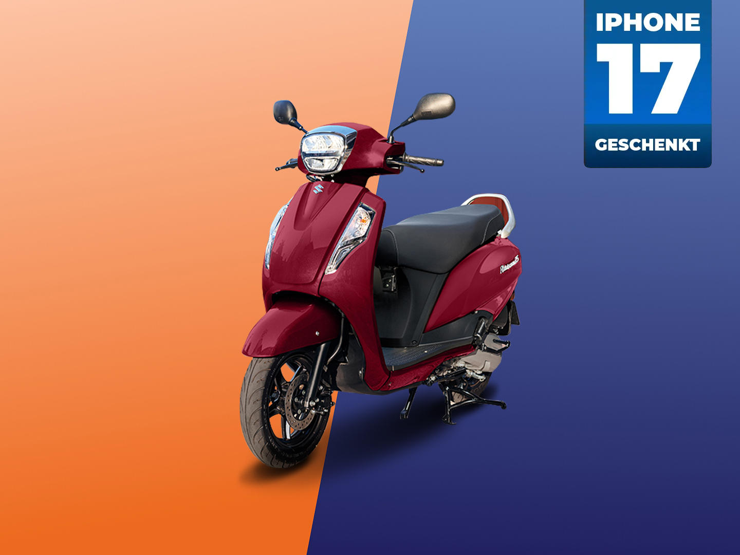 Suzuki-Roller Address 125 4-Taktmotor