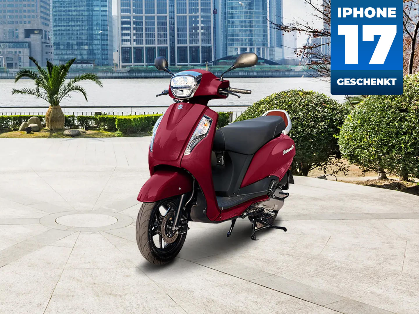 Suzuki-Roller Address 125 4-Taktmotor