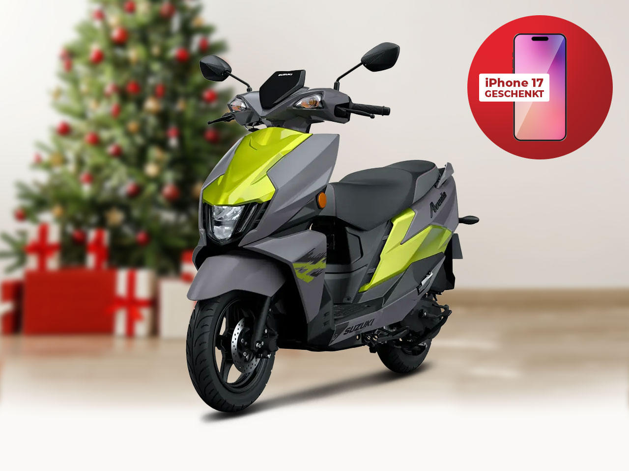 Suzuki-Roller Avenis 125 4-Taktmotor