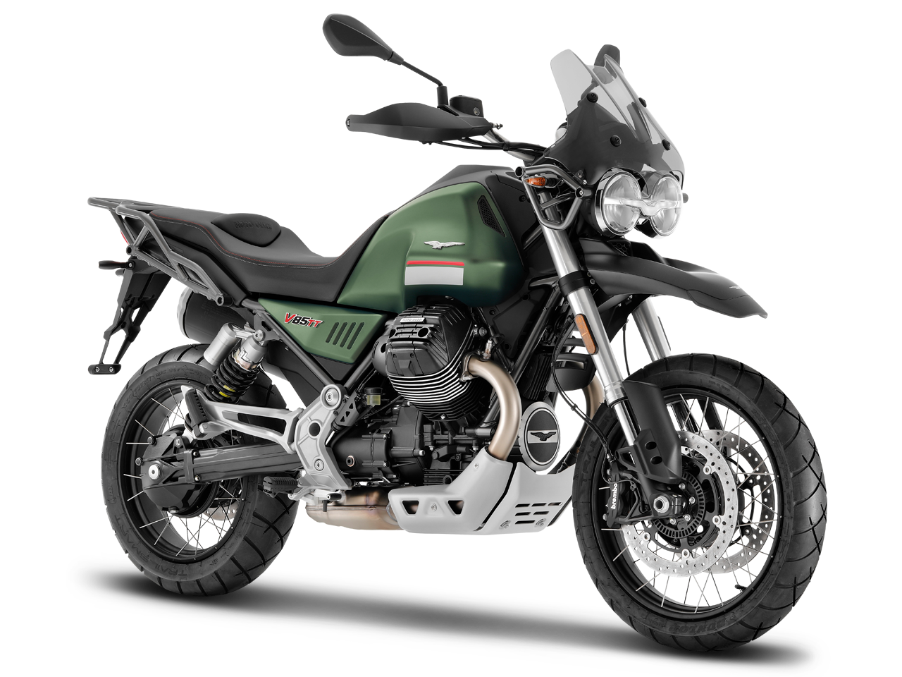 Moto Guzzi V85 TT 1918 Grün Ataj