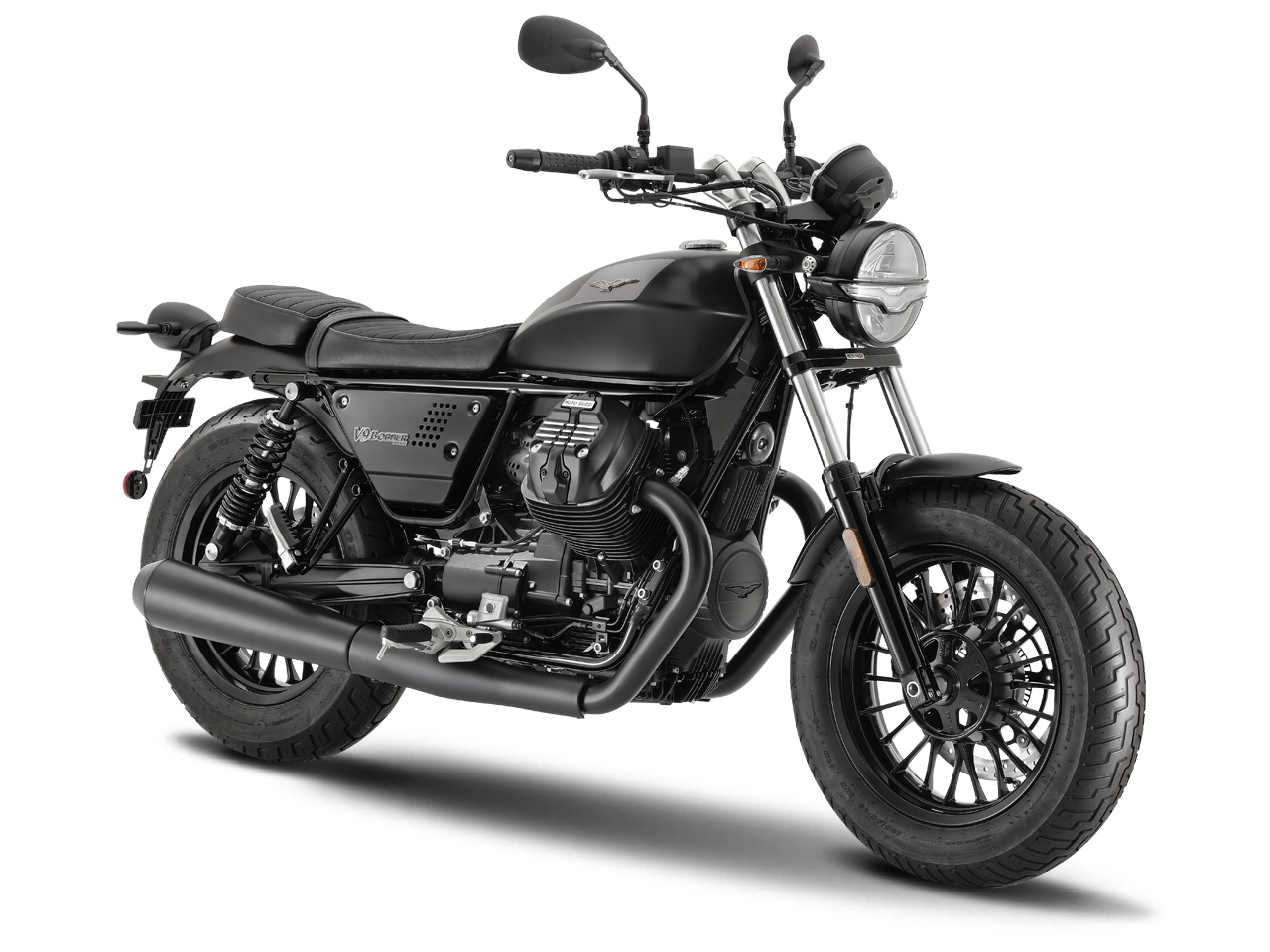 Moto Guzzi V9 1991 Schwarz Essenziale