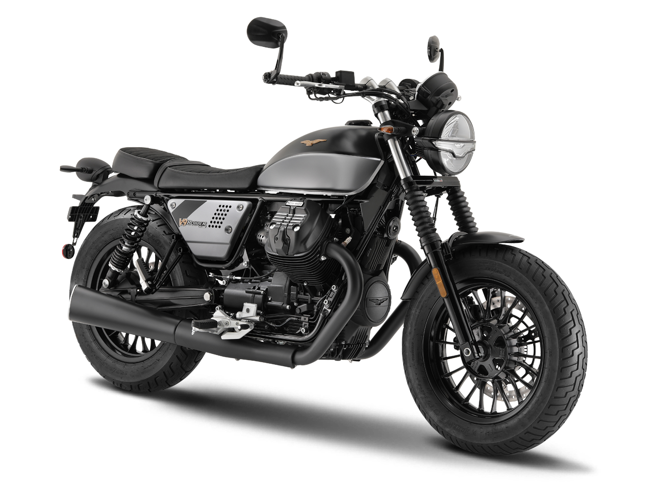 Moto Guzzi V9 1992 Schwarz Zweifarbig