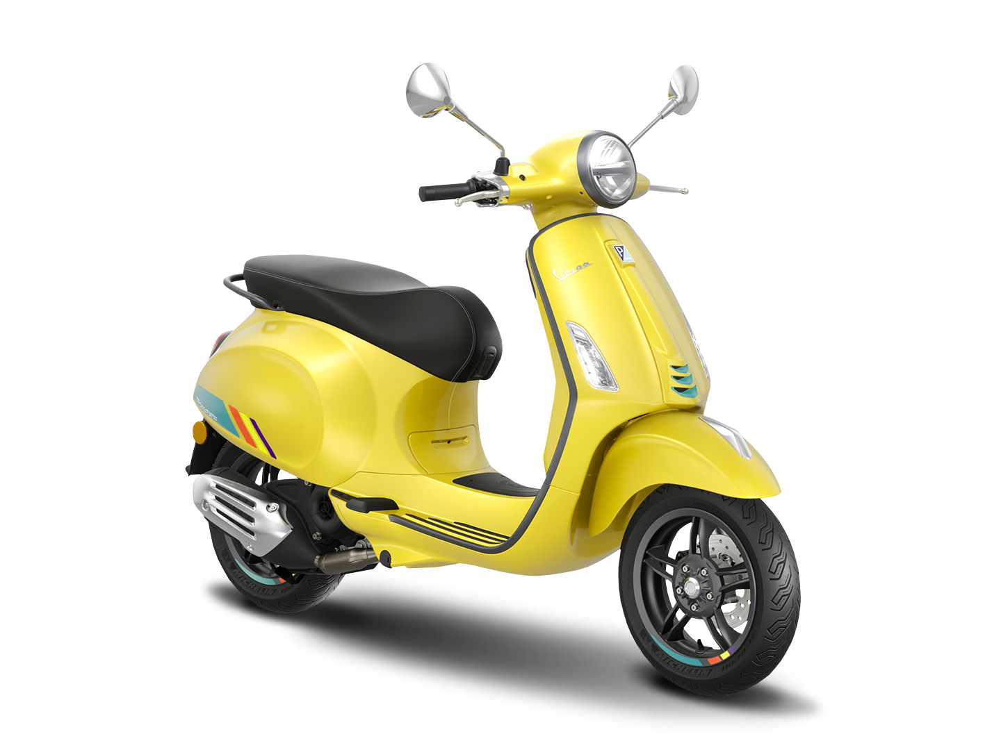 Vespa Primavera 602 Gelb Curioso