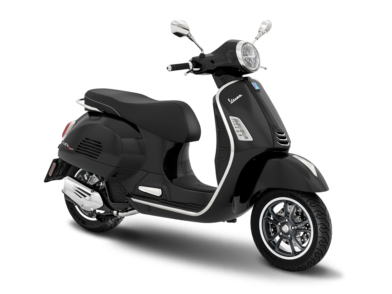 Vespa GTS Super 2072 Schwarz Deciso