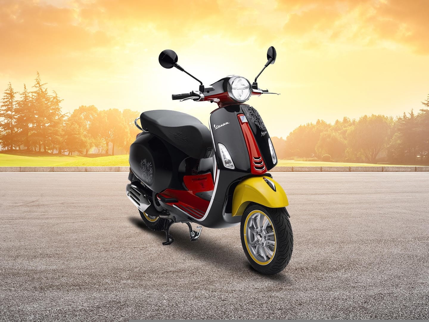 Vespa Primavera Mickey Mouse 50