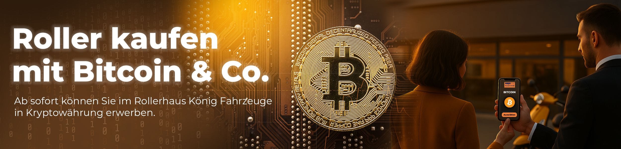 Jetzt neu bei Rollerhaus König: Bezahlung mit Kryptowährung! (desktop)