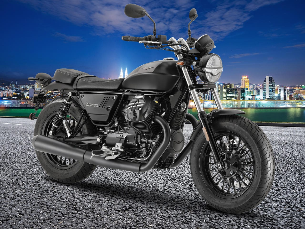 Moto Guzzi V9 Bobber 90°-V2, 4-Takt