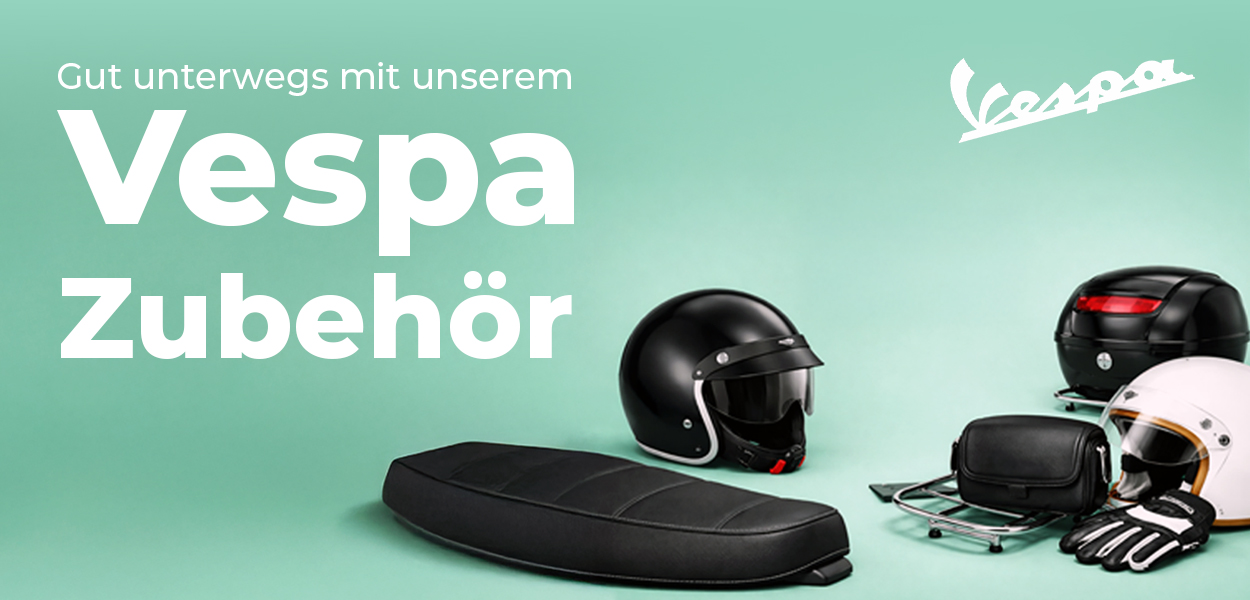 Zubehör & Accessoires für Vespa und Piaggio Roller